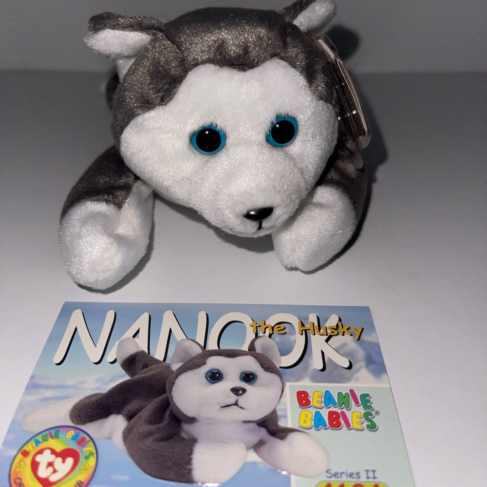 AUTHENTIC, Retired, Ty beanie baby - Nanook!